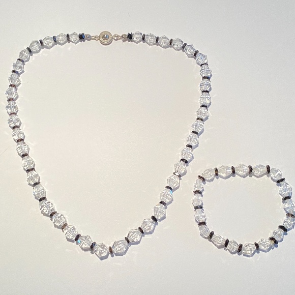 Crystal Necklace & Bracelet - Picture 1 of 4